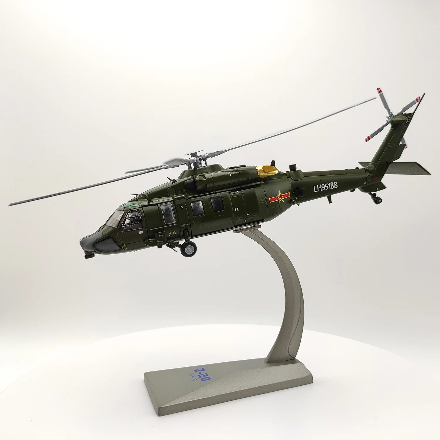 Rc Helicopter Hobby Grade - دييكاست 1:72 مقياس Z-20 LH95188 التكتيكية