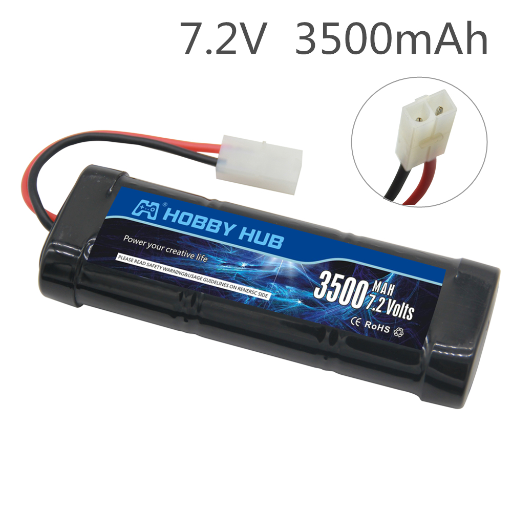 بطارية جديدة 7.2 فولت 5000/680 - مراجعة Rc Hobby Tank وسعره