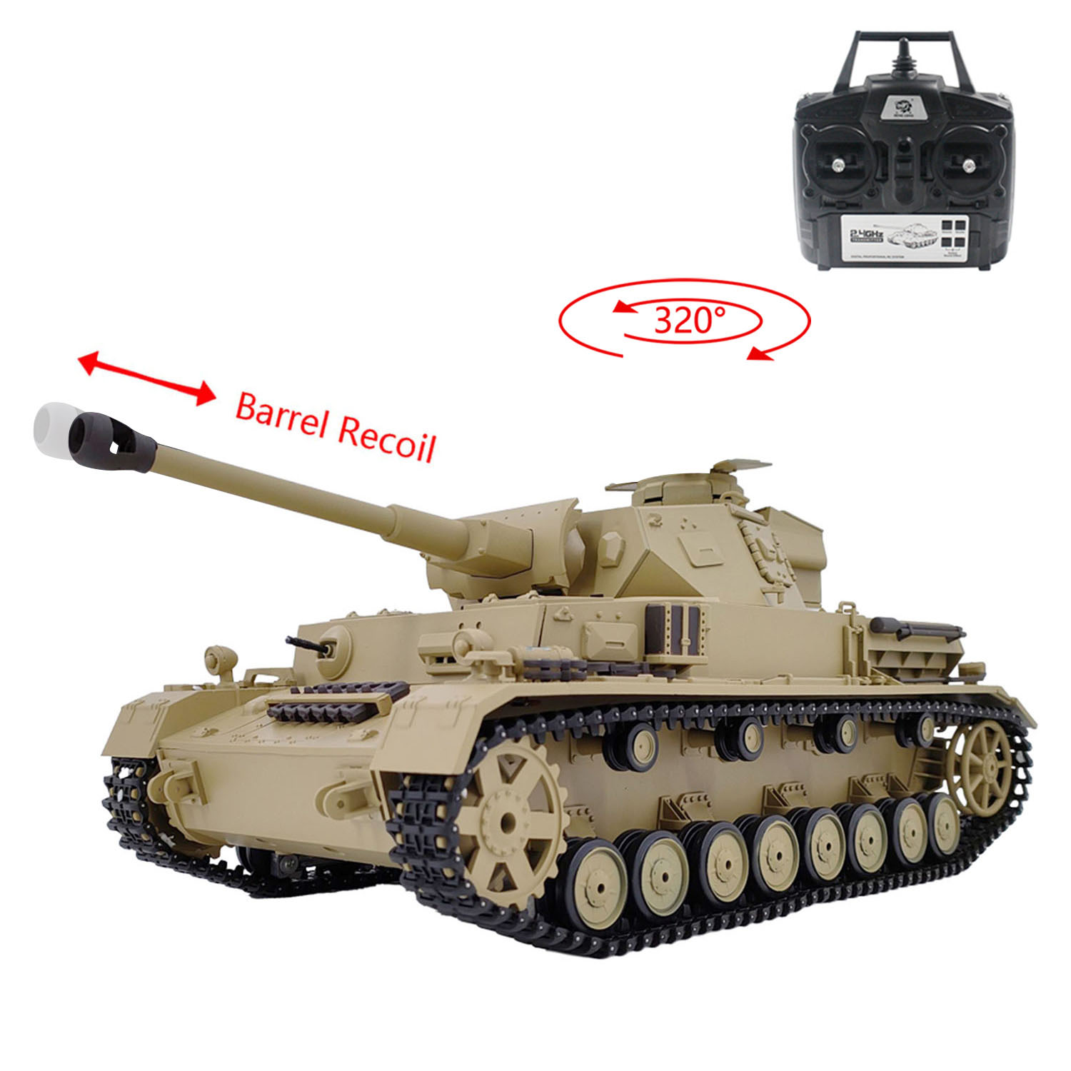 دبابة عسكرية تعمل بالتحكم عن ب - مراجعة Rc Hobby Tank وسعره