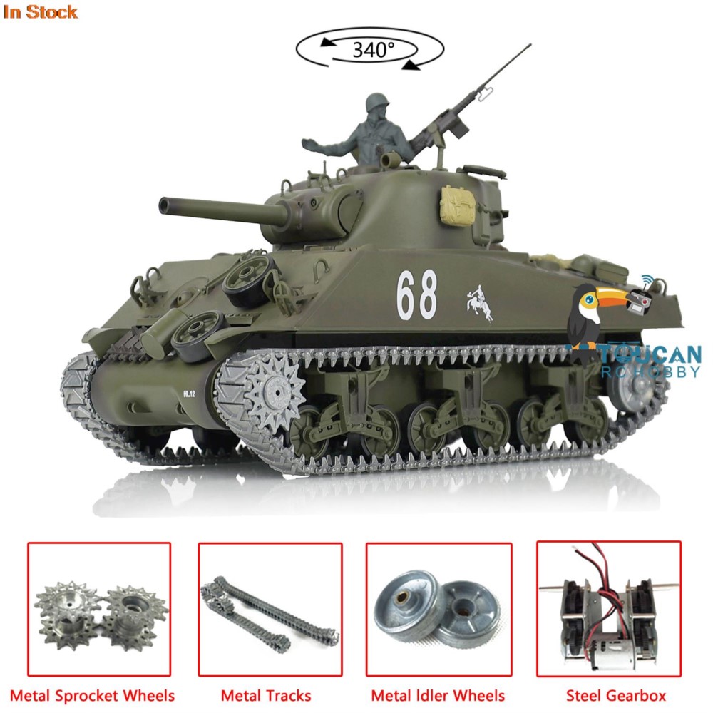 بيع الولايات المتحدة 2.4G Heng - مراجعة Rc Hobby Tank وسعره