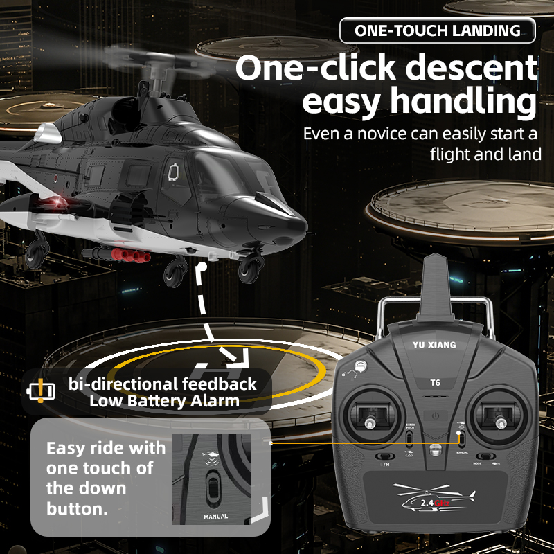 يوكسيانغ F02 إصدار التدفق البص - مراجعة Rc Hobby Airwolf وسعره