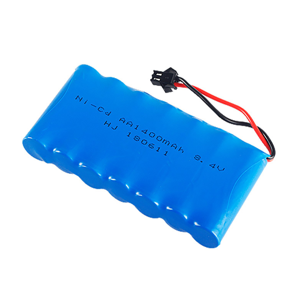 8.4 فولت 1400mah Ni-CD بطارية  - مراجعة Rc Hobby Tank وسعره