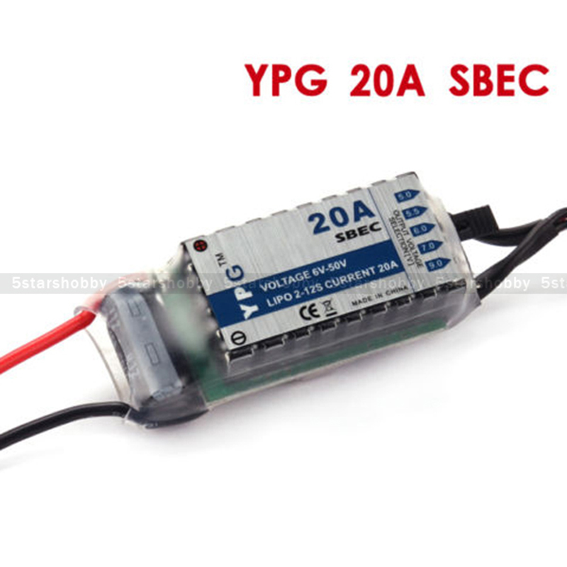 بطاقة برنامج ebg HV SBEC لطائر - مراجعة Rc Helicopter Hobby Grade وسعره