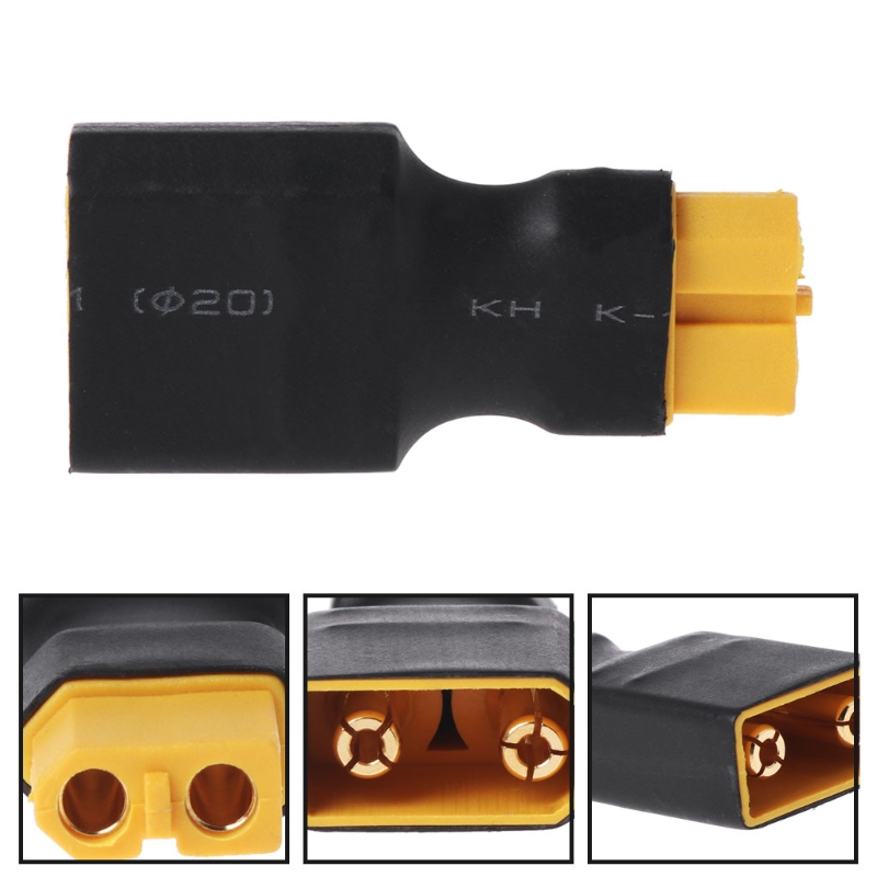 محول XT90 ذكر إلى XT60 أنثى -  - مراجعة Rc Hobbyking وسعره