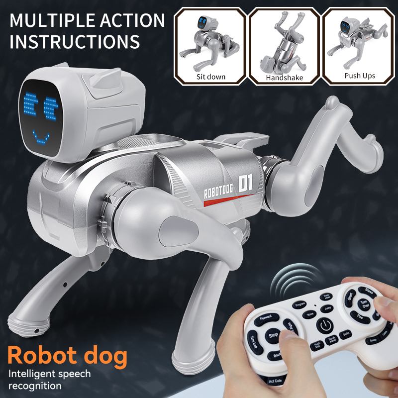 Rc الكلب ذكي الميكانيكية جرو ا - مراجعة Rc Hobbyking Shop وسعره