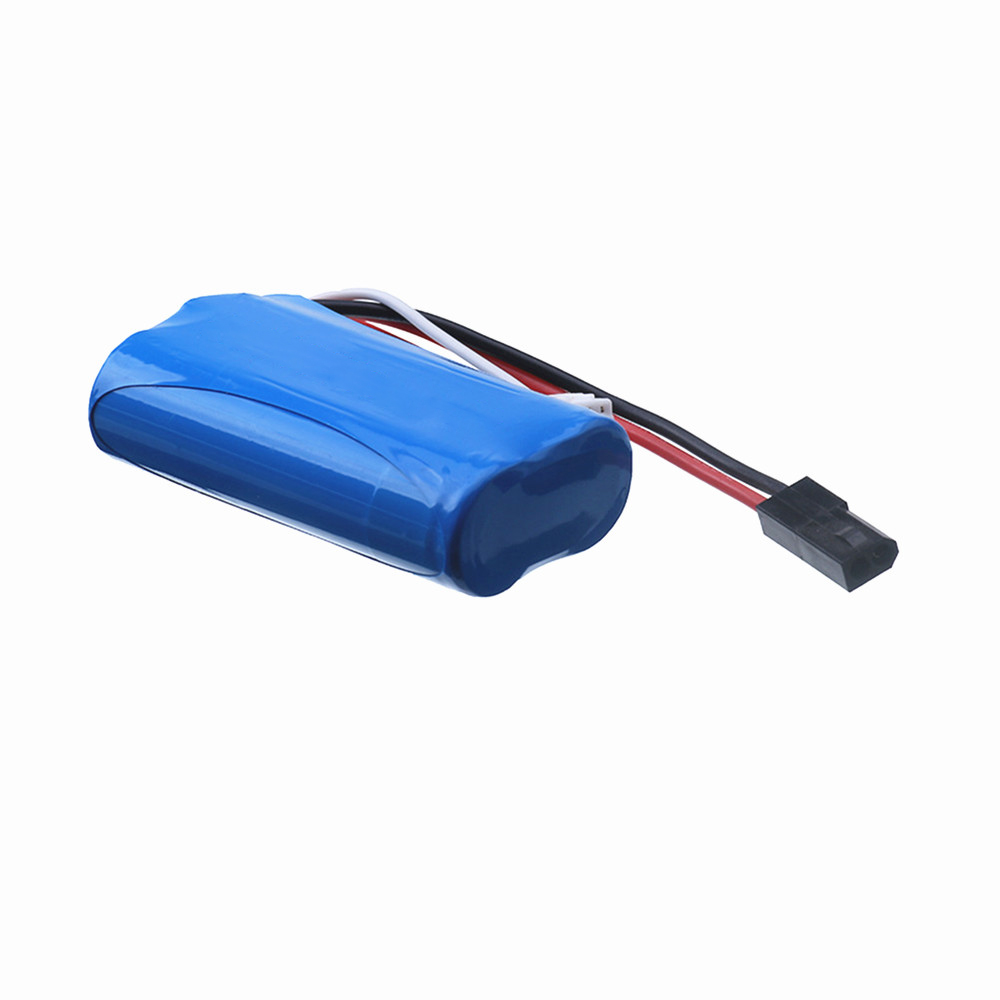 بطارية (5500 بلوج) 18650 7.4 ف - مراجعة Rc Hobbyking وسعره