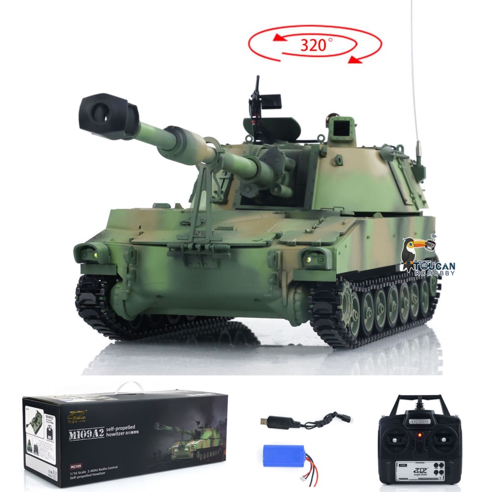 Tongde M109A2 RC 1/16 نموذج دب - مراجعة Rc Hobby Tank وسعره