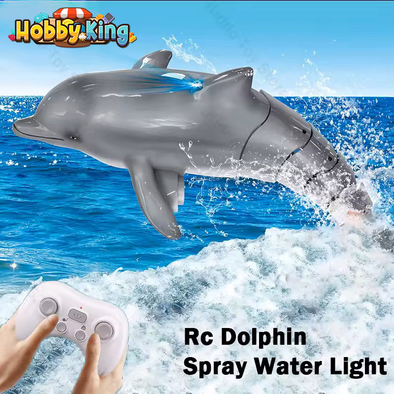 Rc قارب 2.4G دولفين التحكم عن  - مراجعة Rc Hobbyking Shop وسعره
