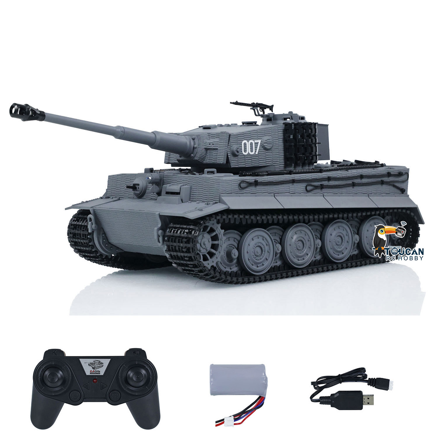 دبابة تايغن RC تايجر I مقياس 1 - مراجعة Rc Hobby Tank وسعره