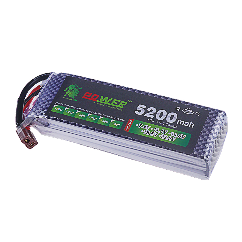 3S يبو بطارية 11.1 فولت 5200 م - مراجعة Rc Hobbyking وسعره
